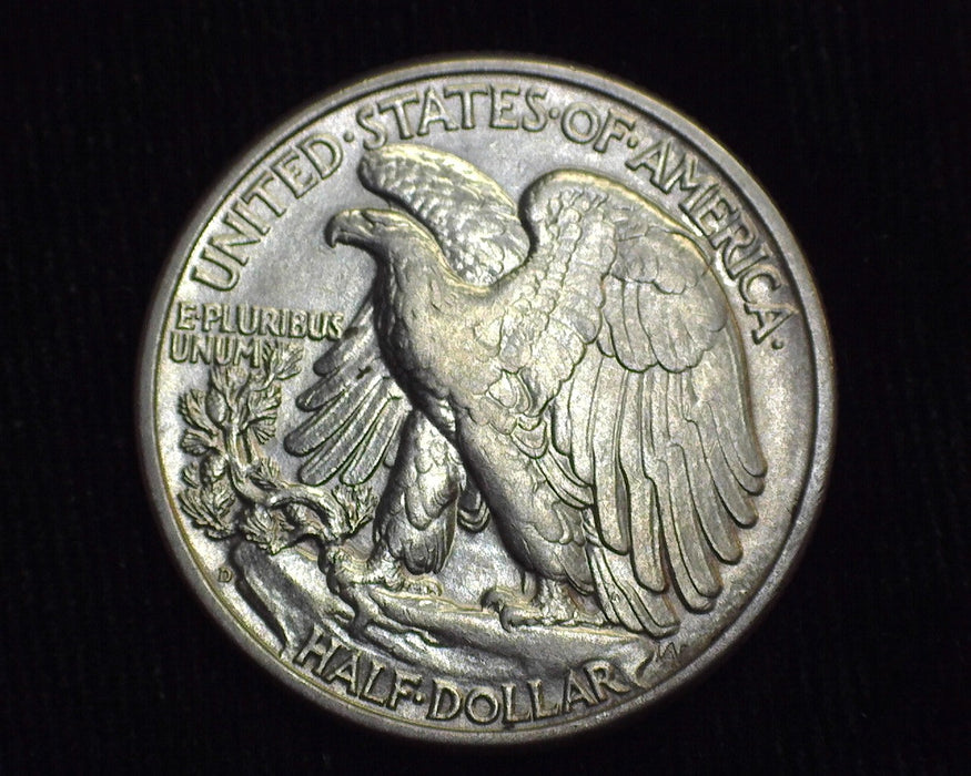 1938 D Liberty Walking Half Dollar XF/AU - US Coin