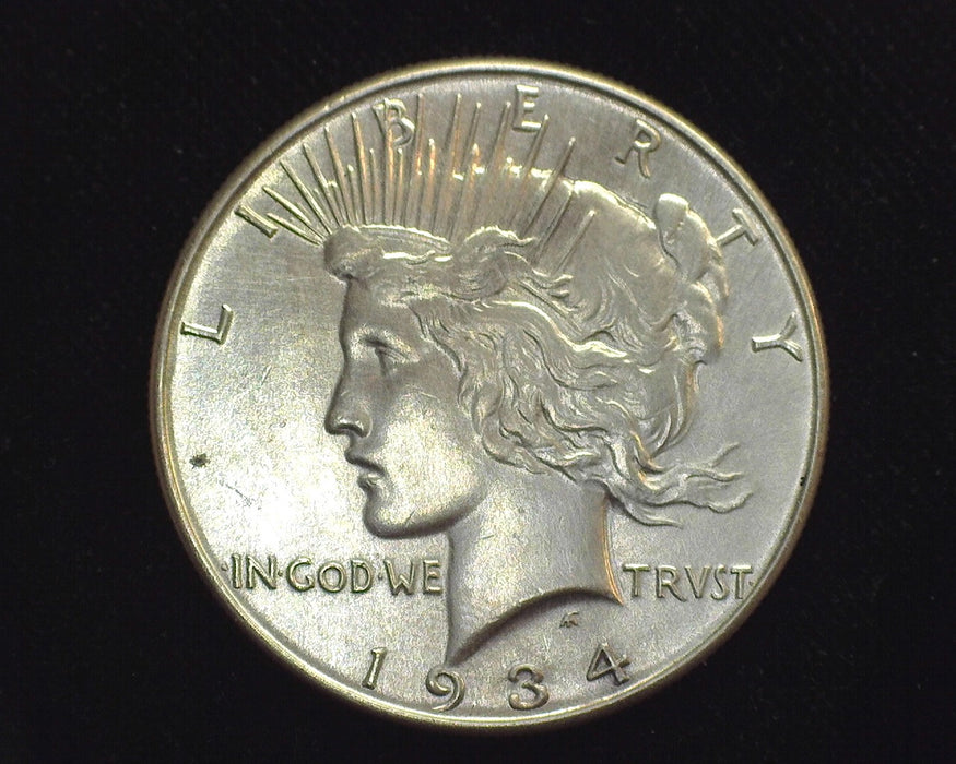 1934 Peace Dollar AU - US Coin