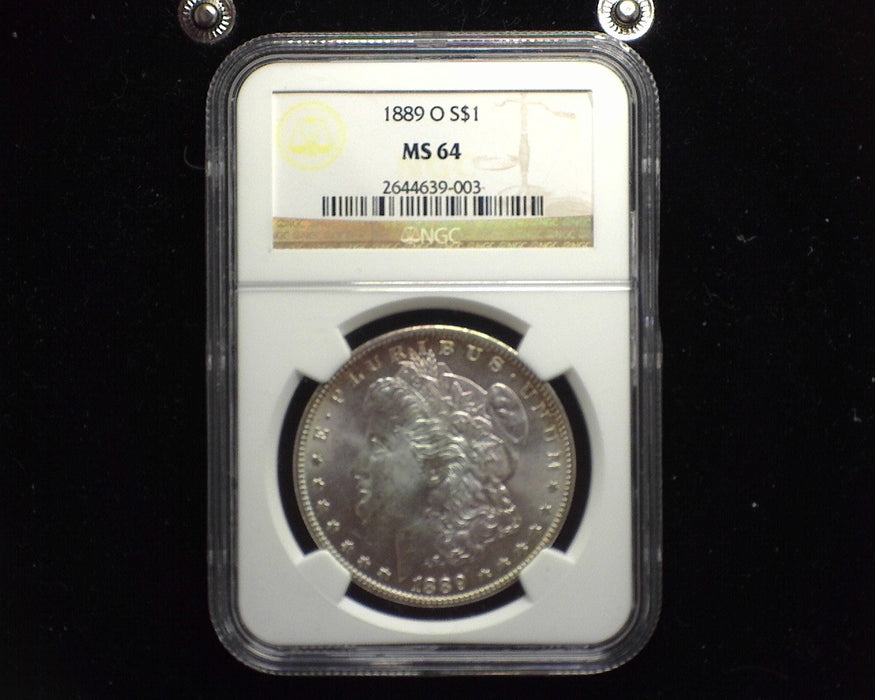 1889 O Morgan Silver Dollar NGC MS 64 - US Coin