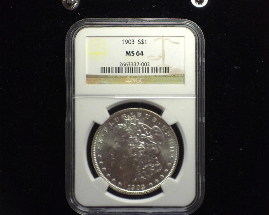 1903 Morgan Silver Dollar NGC MS 64 - US Coin