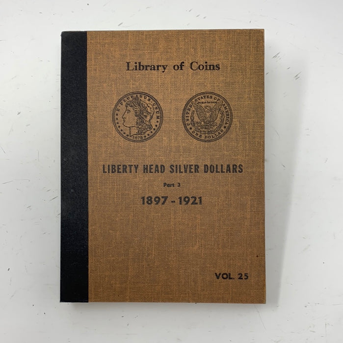 Library of Coins Vol 25 Morgan Silver Dollars Part 3 Coin Album-Used