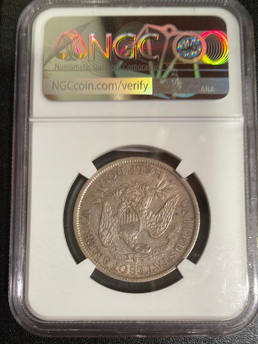 1871 S Liberty Seated Half Dollar NGC AU 53 - US Coin