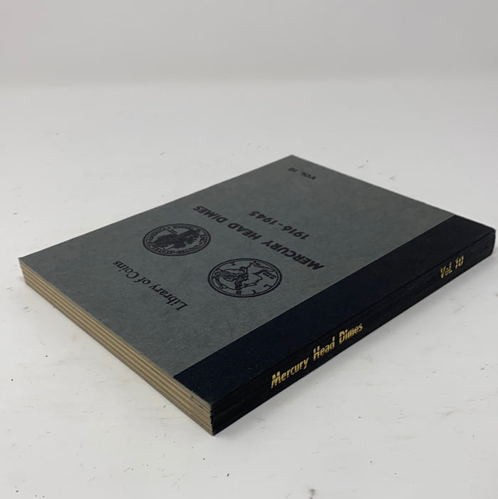 Library of Coins Vol 10 Mercury Head Dimes Coin Album-Used