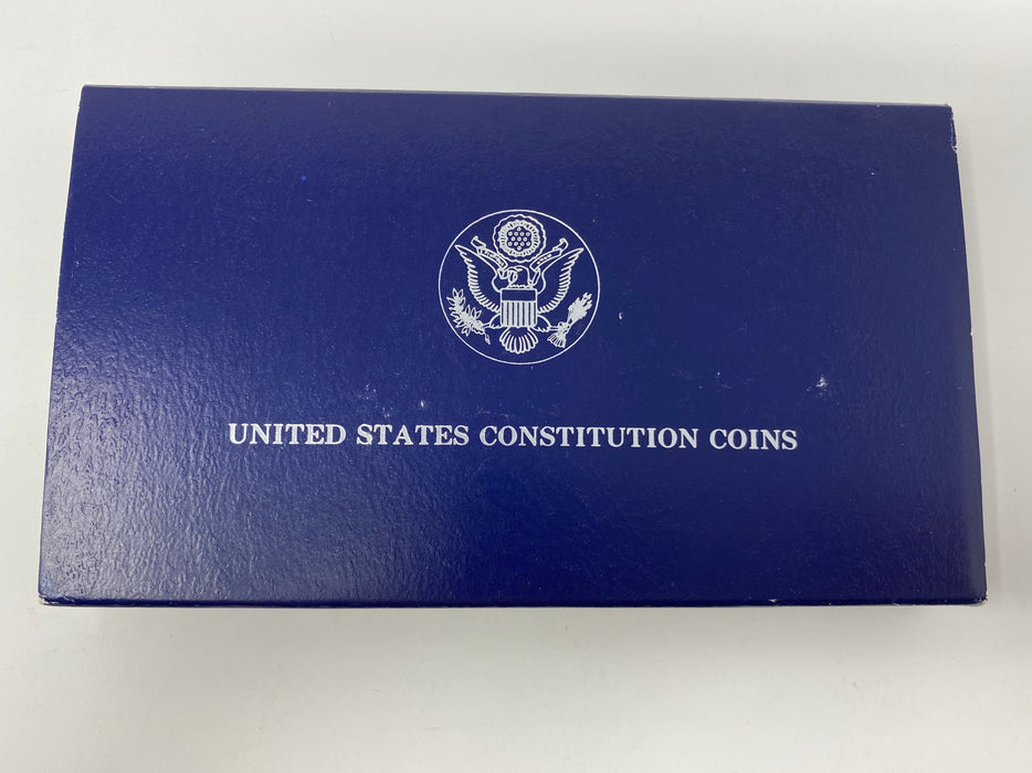 X000033 1987 Constitution Silver US Mint Coin - US Coin