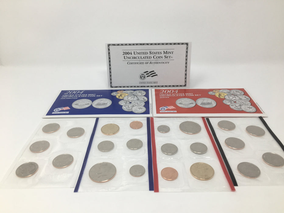 2004 US Mint Uncirculated Coin Set