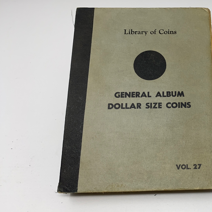 Library of Coins Vol 27 General Dollar Size Coins Album-Used