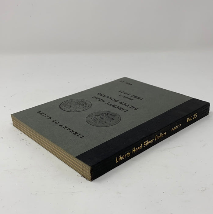 Library of Coins Vol 25 Morgan Silver Dollars Part 3 Coin Album-Used