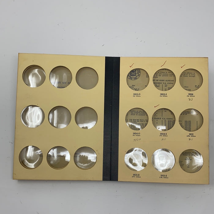 Library of Coins Vol 25 Morgan Silver Dollars Part 3 Coin Album-Used