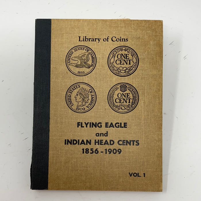 Library of Coins Vol 1 Flying Eagle/Indian Head Coin Album-Used