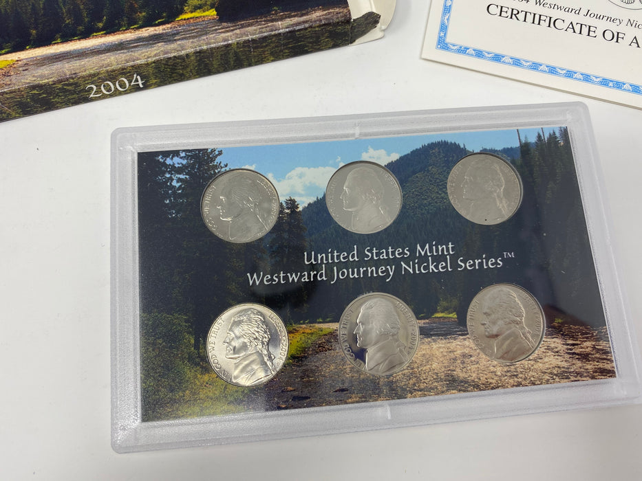 X000036 2004 Westward Journey Nickel Series Coin Set