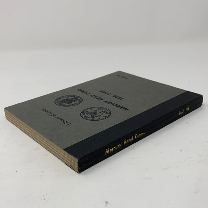 Library of Coins Vol 10 Mercury Head Dimes Coin Album-Used