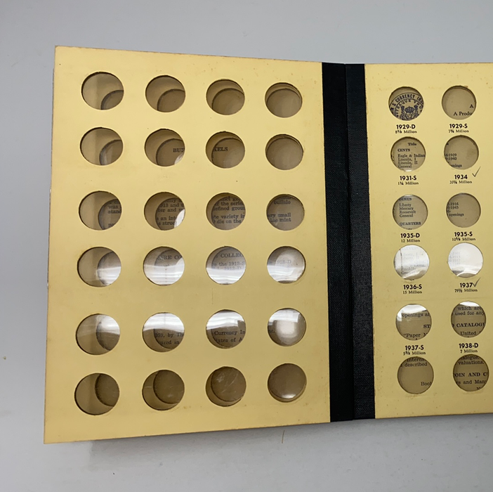 Library of Coins Vol 6 Buffalo Nickels Coin Album-Used