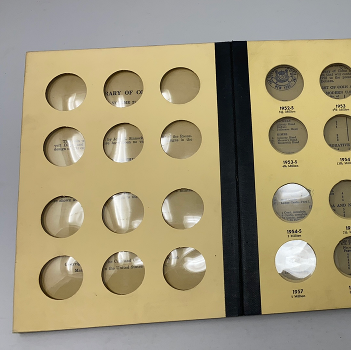 Library of Coins Vol 21 Franklin Half Dollars Coin Album-Used