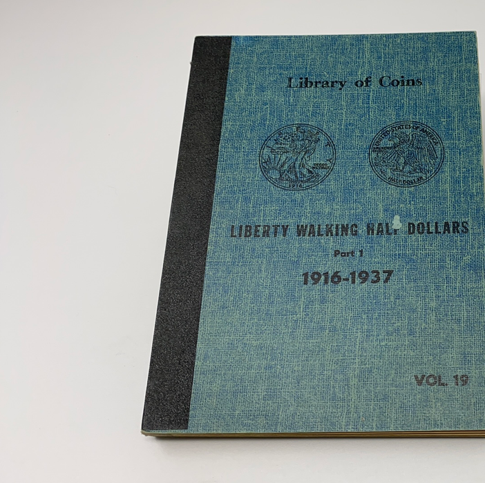 Library of Coins Vol 19 Liberty Walking Half Dollars P1 Coin Album-Used