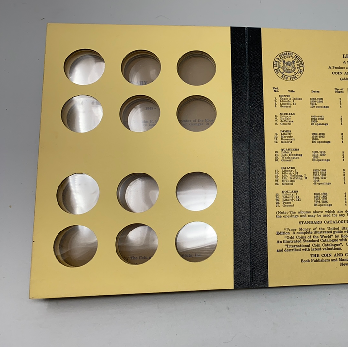 Library of Coins Vol 21 Franklin Half Dollars Coin Album-Used