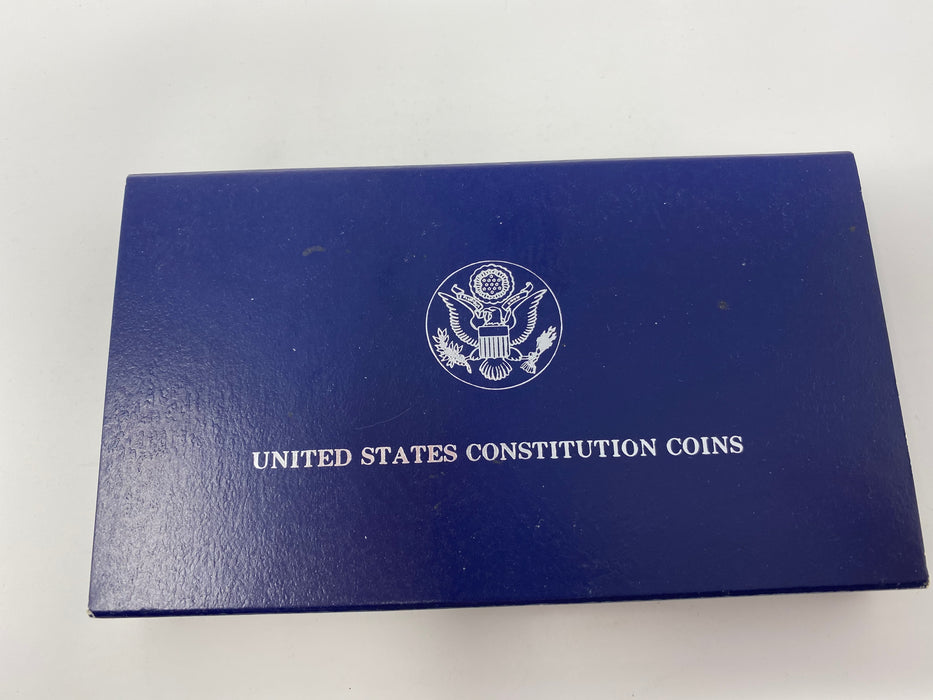 X000032 1987 Constitution Silver US Mint Coin P or S? - US Coin