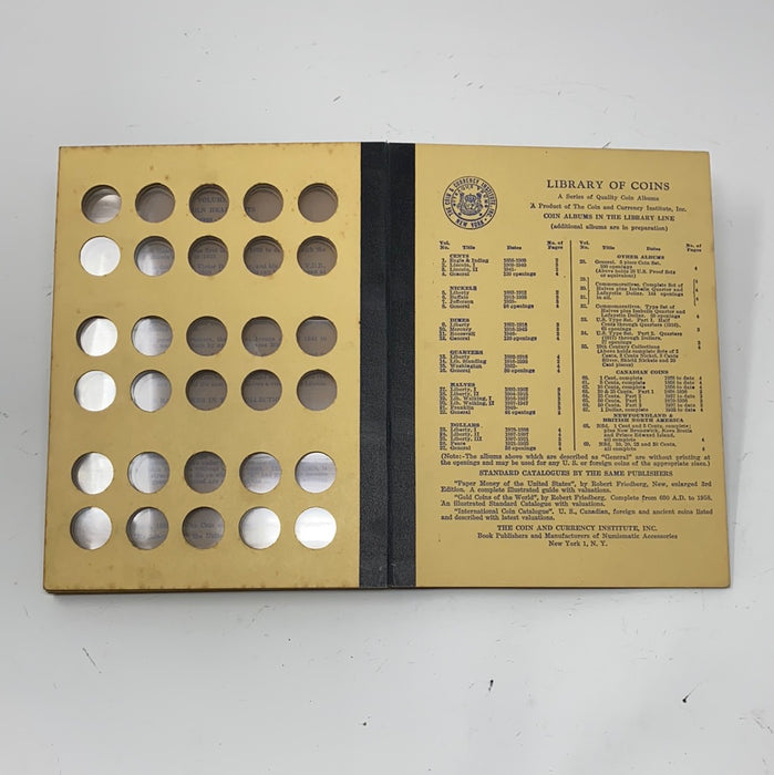 Library of Coins Vol 2 Lincoln Cents Part 1 Coin Album-Used