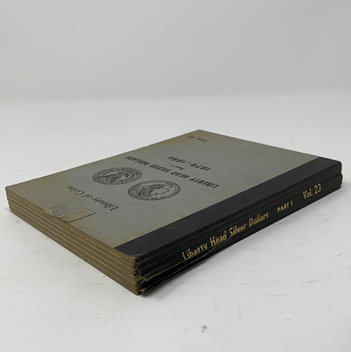 Library of Coins Vol 23 Morgan Silver Dollars Part 1 Coin Album-Used