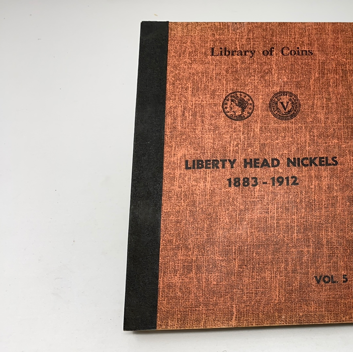 Library of Coins Vol 5 Liberty Head Nickels Coin Album-Used