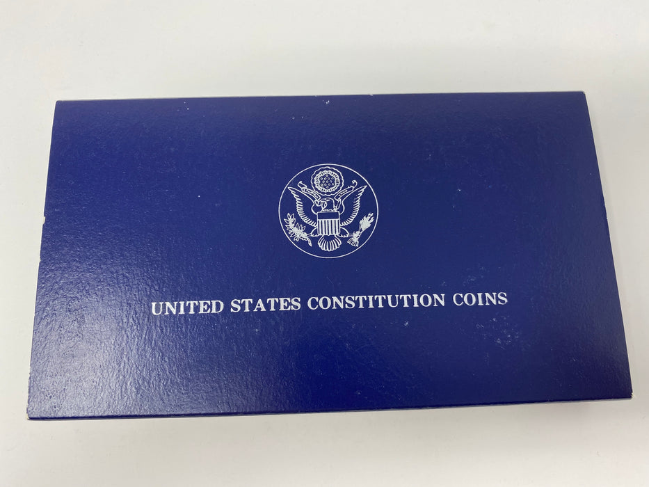 X000031 1987 Constitution Silver US Mint Coin - US Coin