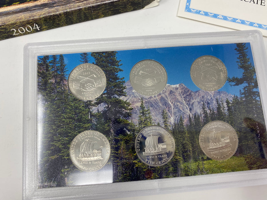 X000036 2004 Westward Journey Nickel Series Coin Set