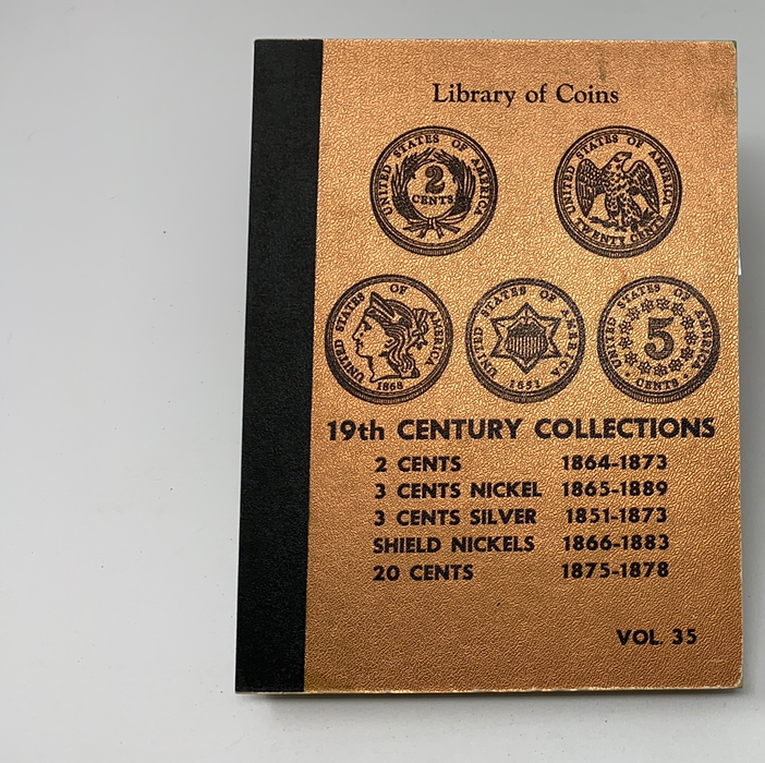 Library of Coins Vol 35 19th Century Collections Coin Album-Used