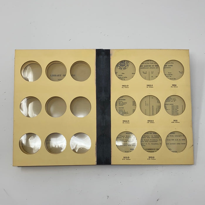 Library of Coins Vol 25 Morgan Silver Dollars Part 3 Coin Album-Used