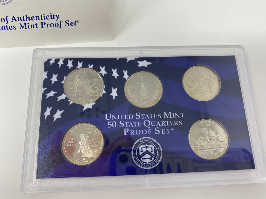 2000 S US Mint Proof Set (No Box)