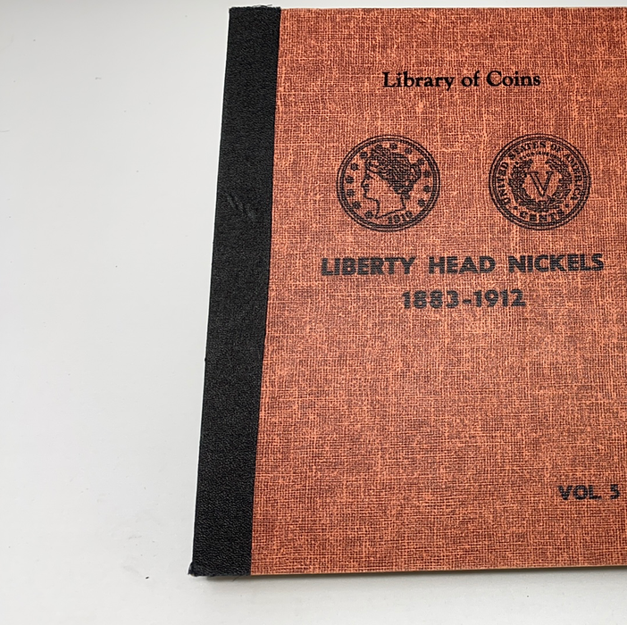 Library of Coins Vol 5 Liberty Head Nickels Coin Album-Used