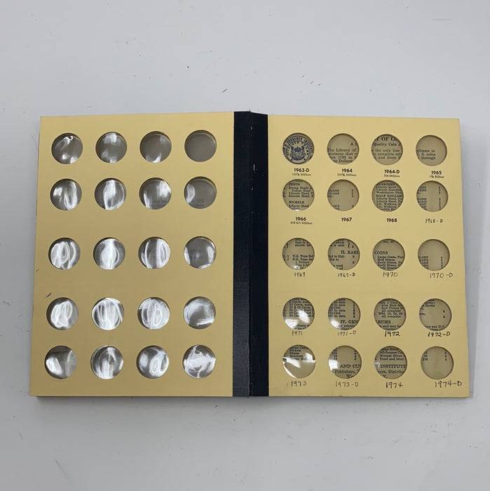 Library of Coins Vol 15 Washington Quarters Coin Album-Used