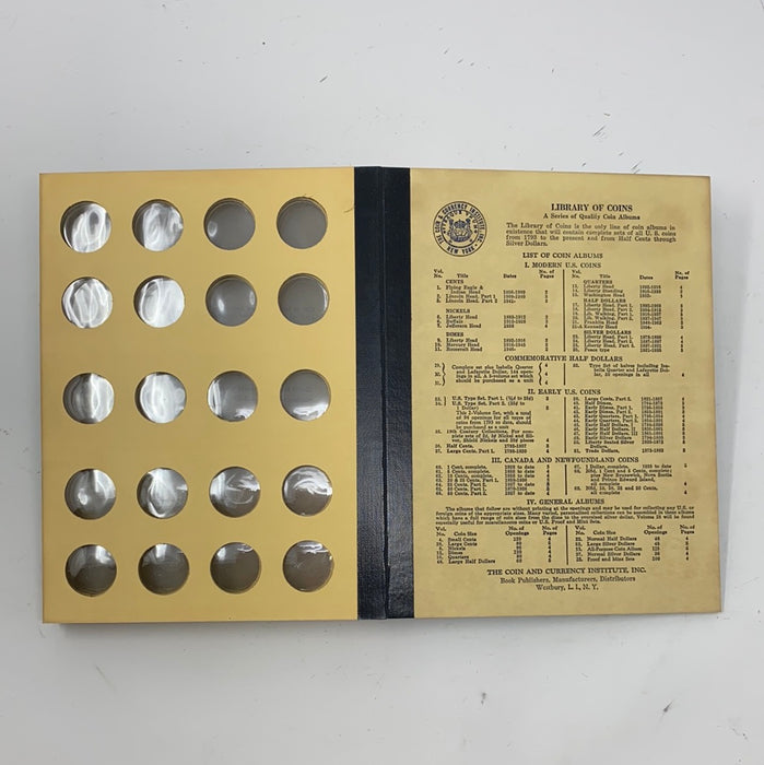 Library of Coins Vol 15 Washington Quarters Coin Album-Used