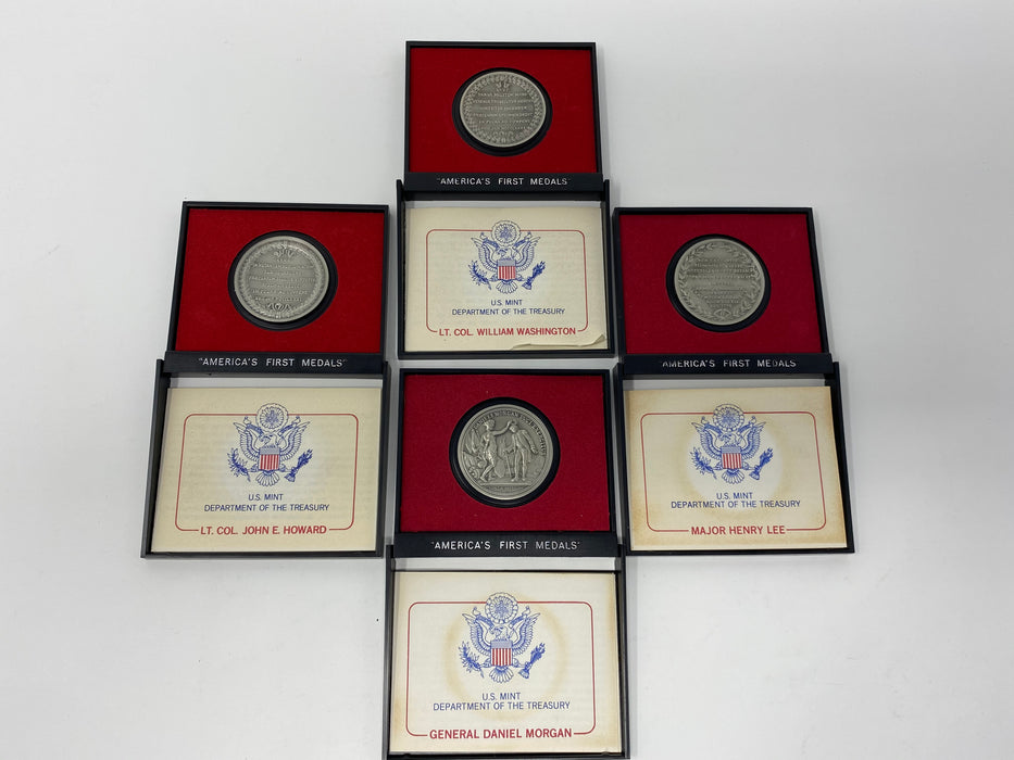 X000020 Americas First Medals (4) Medal Set