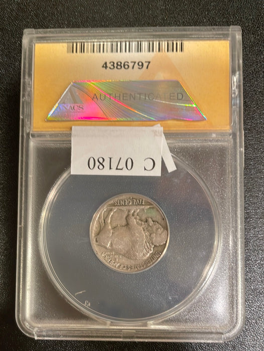 1913 D Var 2 Buffalo Nickel ANACS F 15 - US Coin