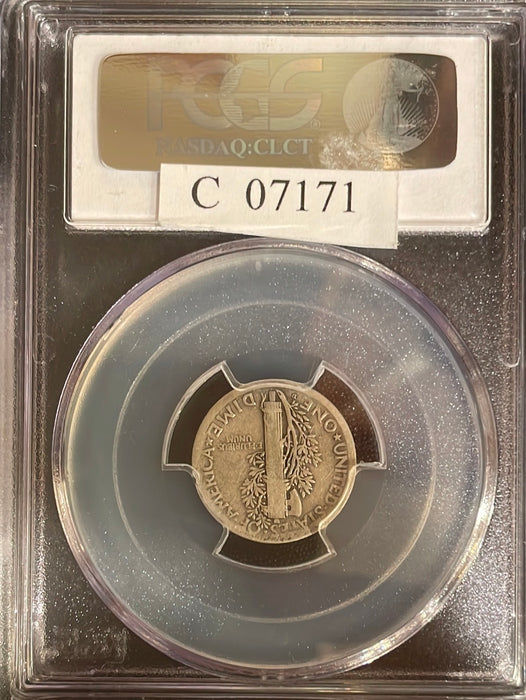 1921 D Mercury Dime PCGS VG10 - US Coin