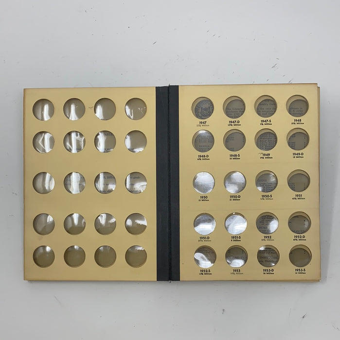 Library of Coins Vol 15 Washington Quarters Coin Album-Used