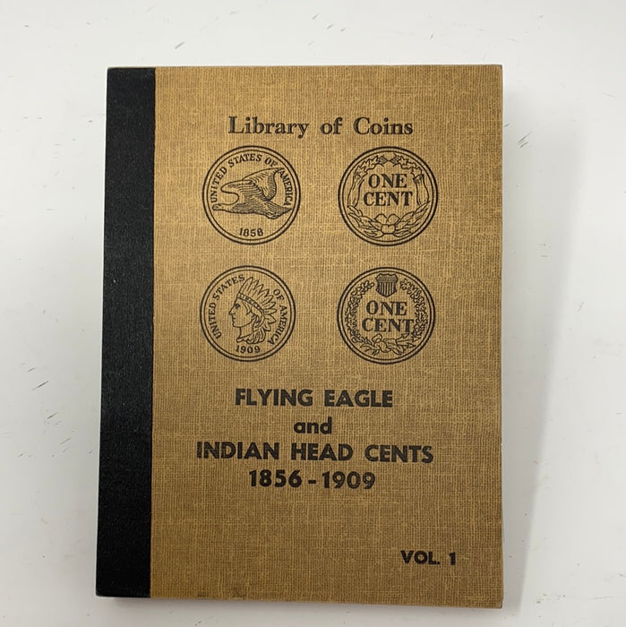 Library of Coins Vol 1 Flying Eagle/Indian Head Coin Album-Used