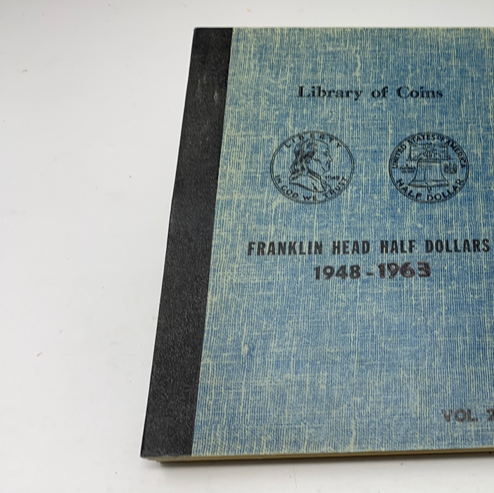 Library of Coins Vol 21 Franklin Half Dollars Coin Album-Used