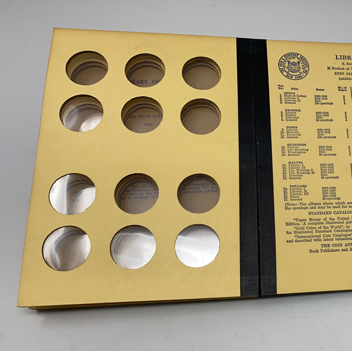 Library of Coins Vol 21 Franklin Half Dollars Coin Album-Used