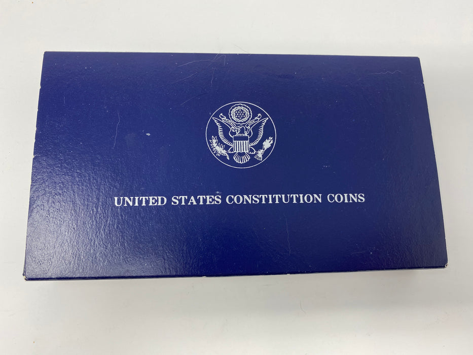 X000030 1987 Constitution Silver US Mint Coin - US Coin