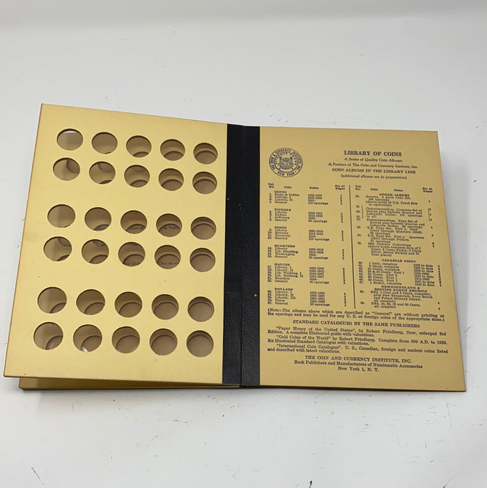 Library of Coins Vol 3 Lincoln Cents Part 2 Coin Album-Used