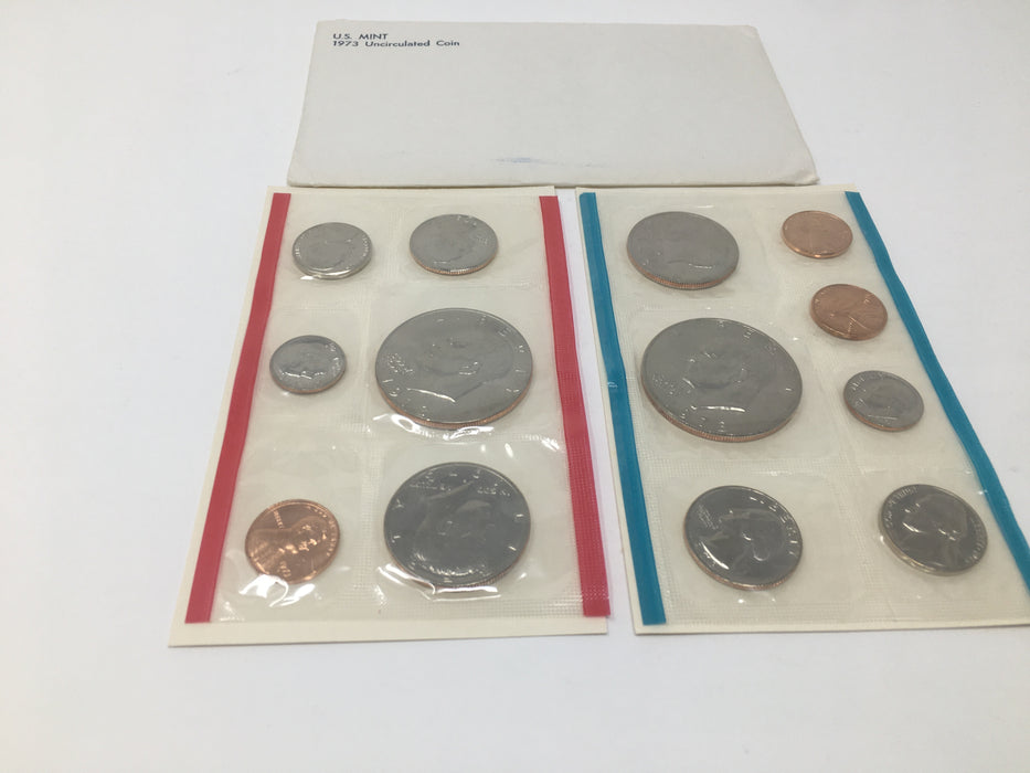 1973 P & D US Mint Uncirculated Coin Set