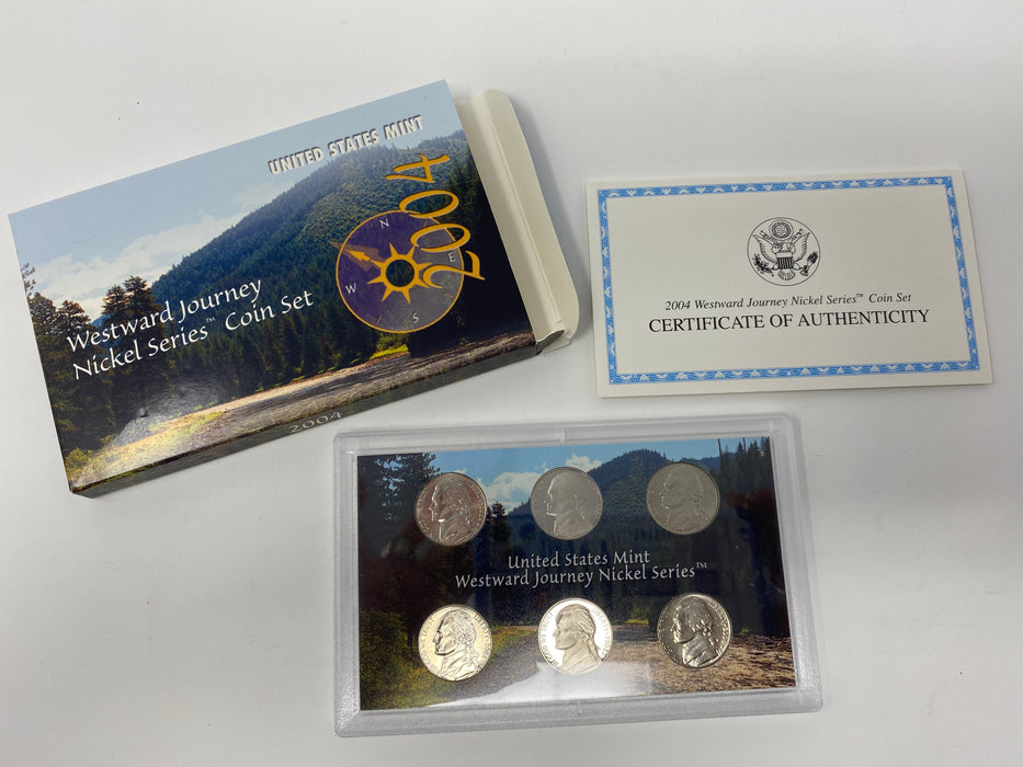 X000036 2004 Westward Journey Nickel Series Coin Set