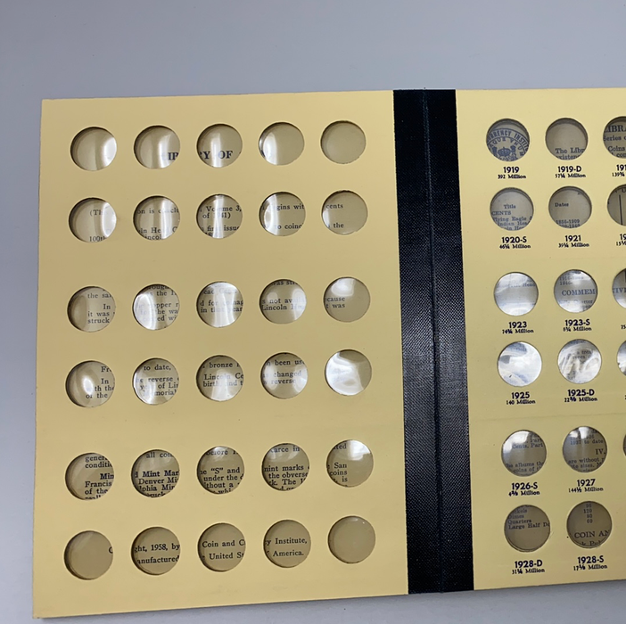 Library of Coins Vol 2 Lincoln Cents Part 1 Coin Album-Used