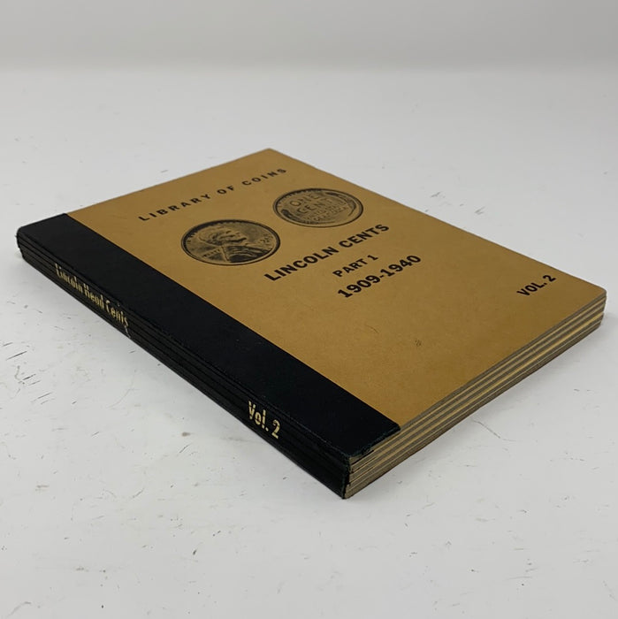 Library of Coins Vol 2 Lincoln Cents Part 1 Coin Album-Used