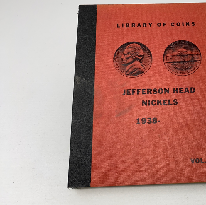 Library of Coins Vol 7 Jefferson Head Nickels Coin Album-Used