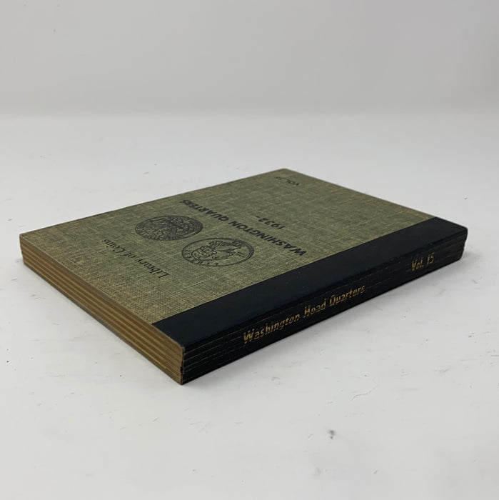 Library of Coins Vol 15 Washington Quarters Coin Album-Used