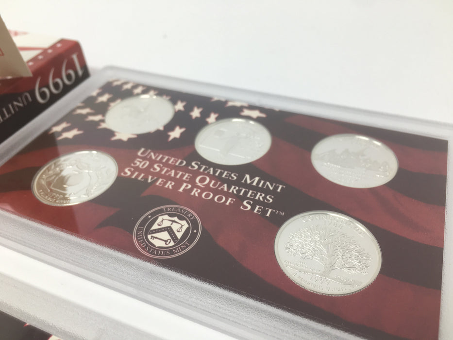 1999 S US Mint Silver Proof Set