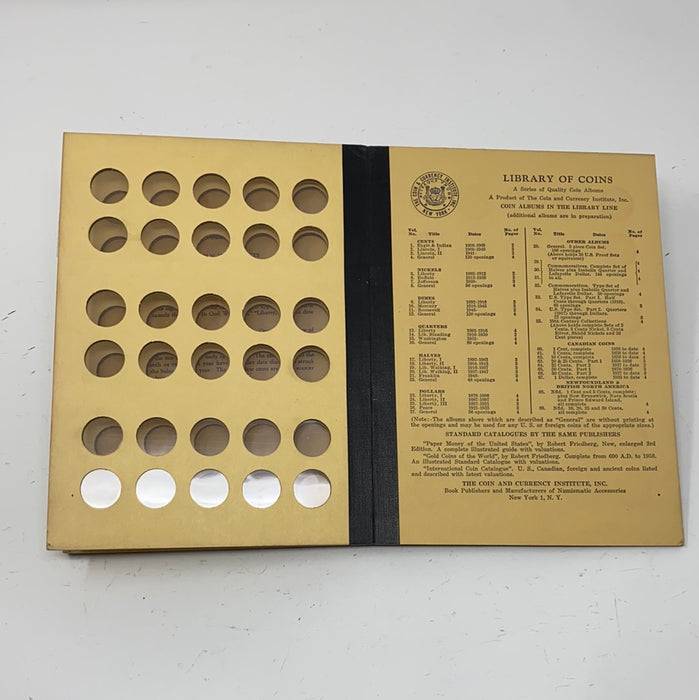 Library of Coins Vol 3 Lincoln Cents Part 2 Coin Album-Used