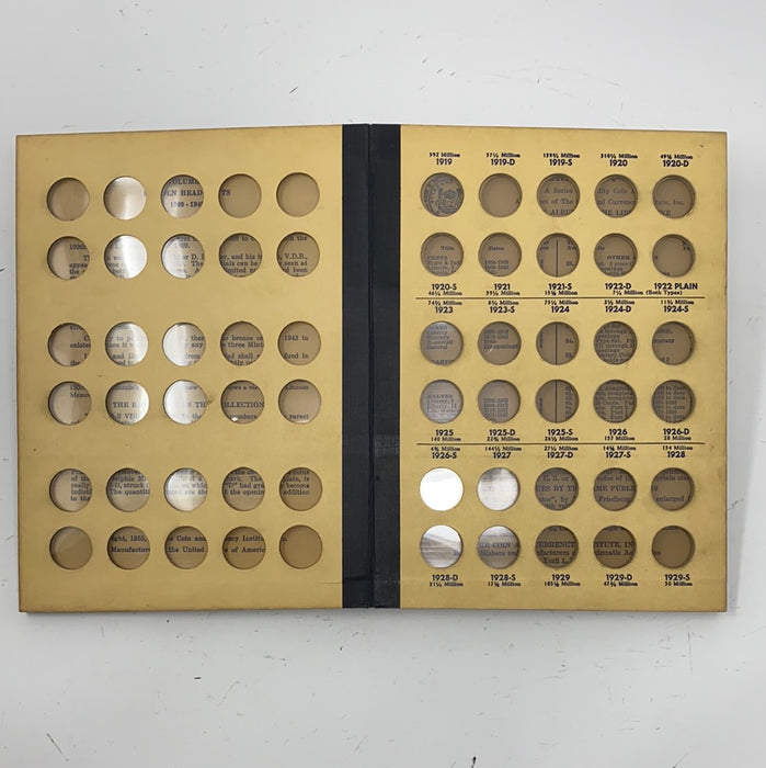 Library of Coins Vol 2 Lincoln Cents Part 1 Coin Album-Used