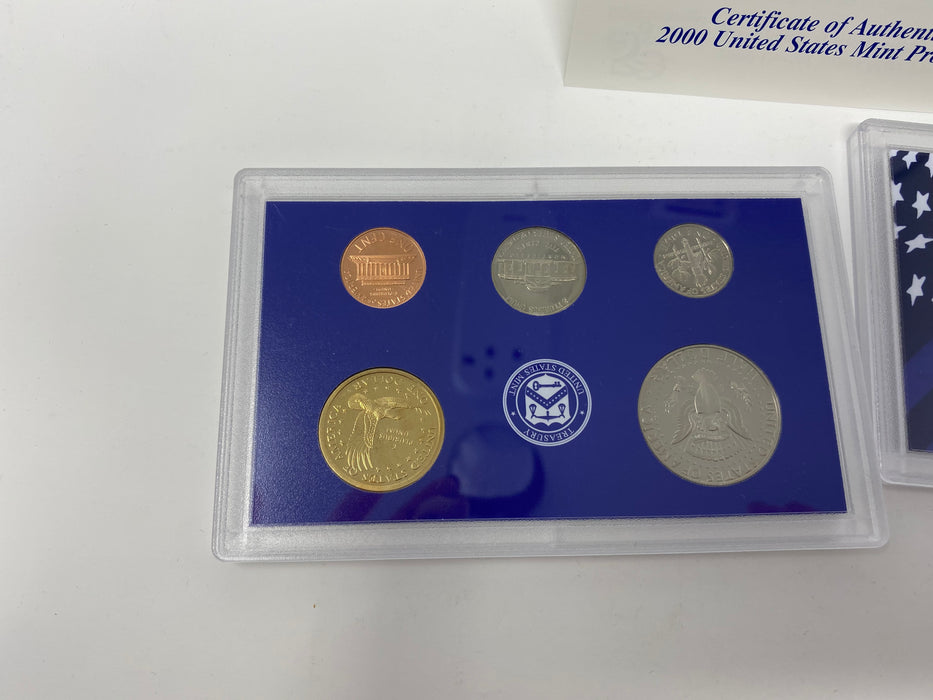 2000 S US Mint Proof Set (No Box)